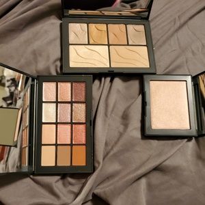 Nars eyeshadow palettes and Maldives high lighter